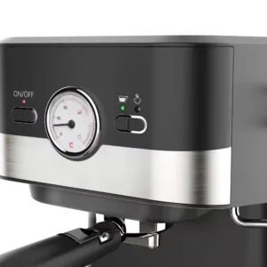 Halbautomatische Espressomaschine aus Edelstahl für den gewerblichen Einsatz