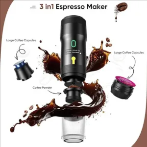 60ml elektrische Camping kaffeemaschine
