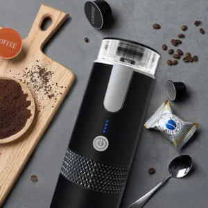 Handliche Kaffeemaschine für unterwegs