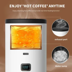 Elektrische Kapselkaffeemaschine für Camping