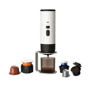 Elektrische Kapselkaffeemaschine für Camping