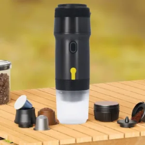 Mini-Kaffeemaschine für unterwegs